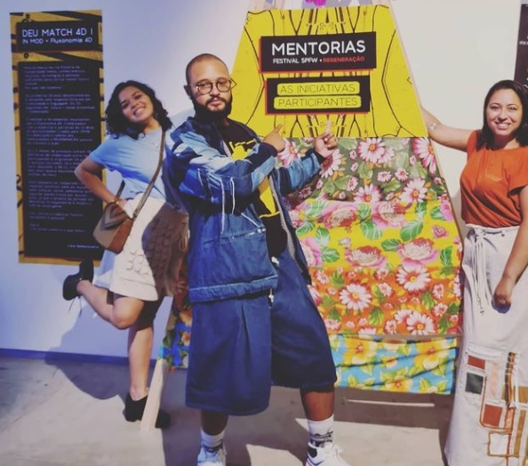 Modelos com deficiencia representando o Bocaiuva Moda Inclusiva em 2018