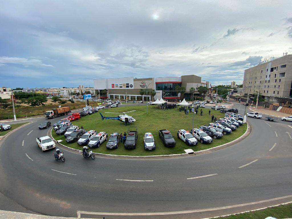 Operação Fim de Ano da polícia mobiliza milhares de policiais (Foto: PMMT-Divulgação)