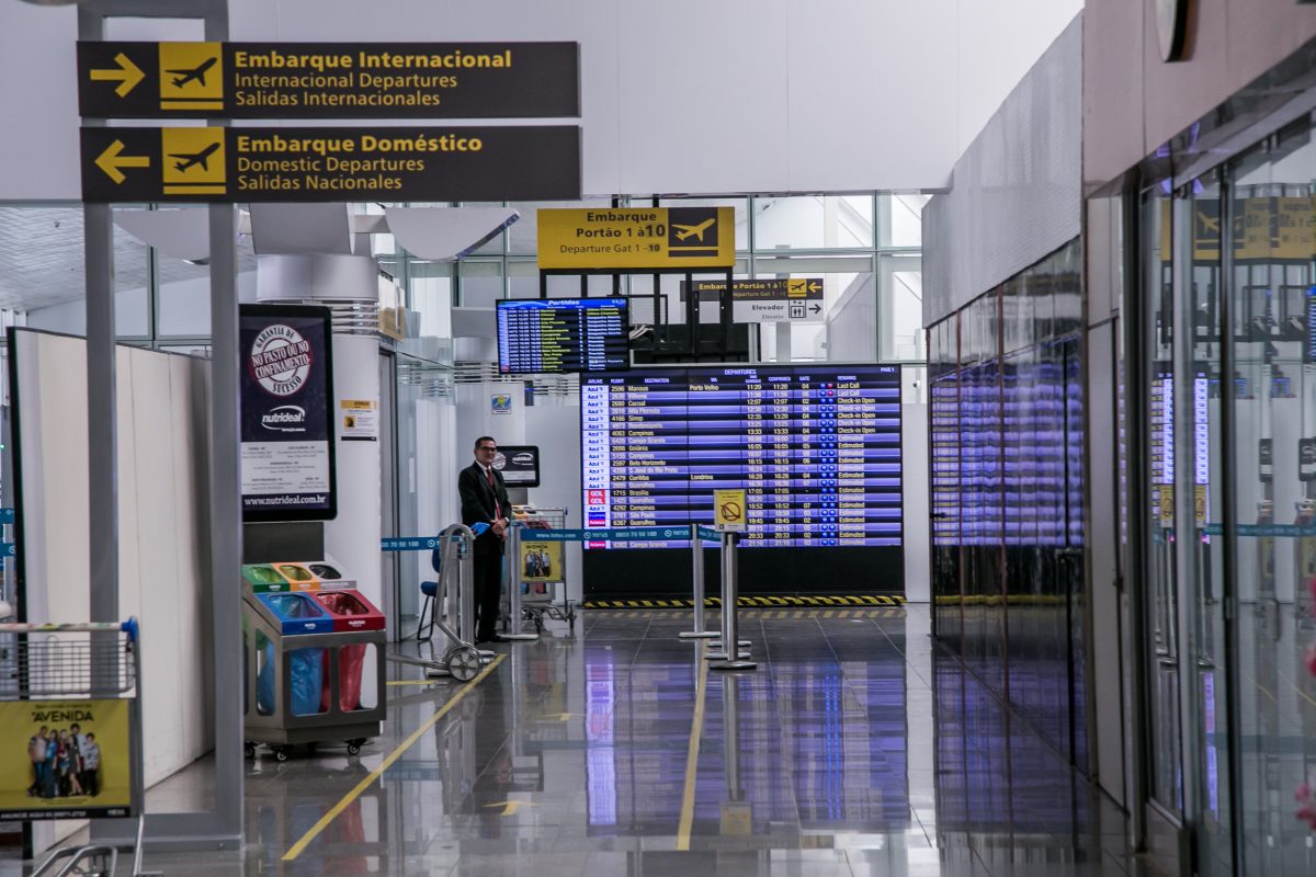 Aeroporto Internacional Marechal Rondon (Foto: Secom)