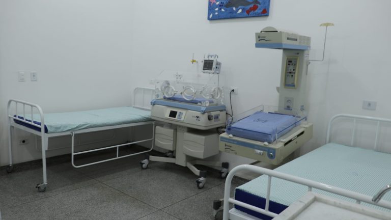 Parte dos leitos de UTI para bebês que serão ativados em Campo Grande (Foto: PMCG/Divulgação)