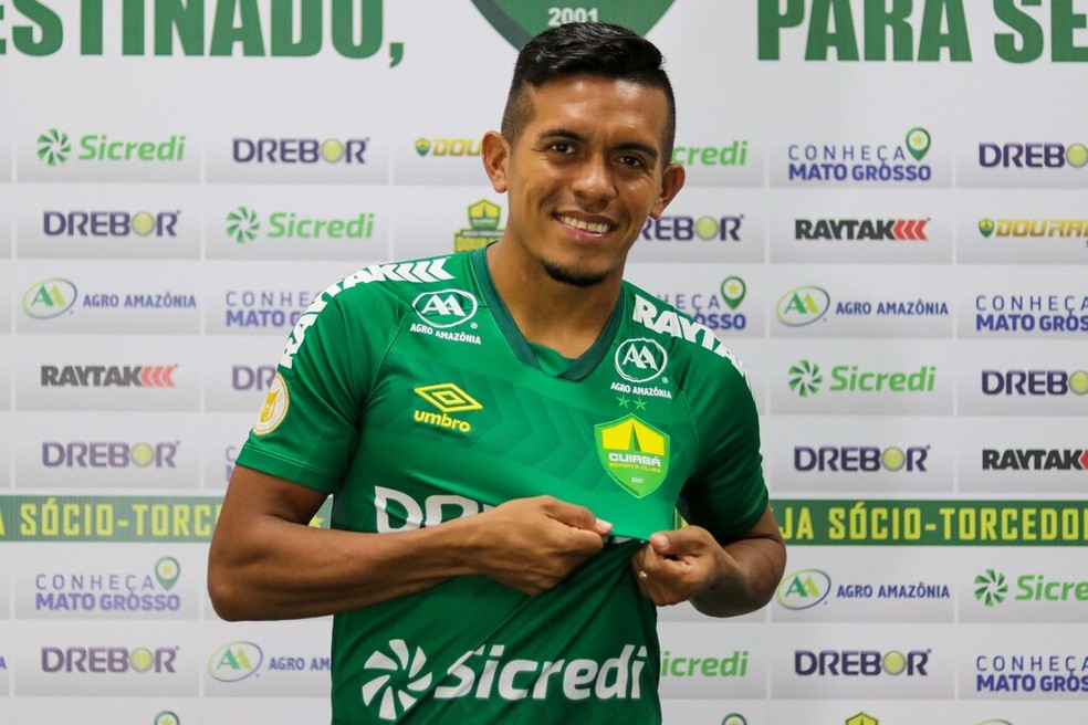 Igor Cariús chega ao Dourado para disputar posição com Uendel (Foto: Cuiabá/Divulgação)