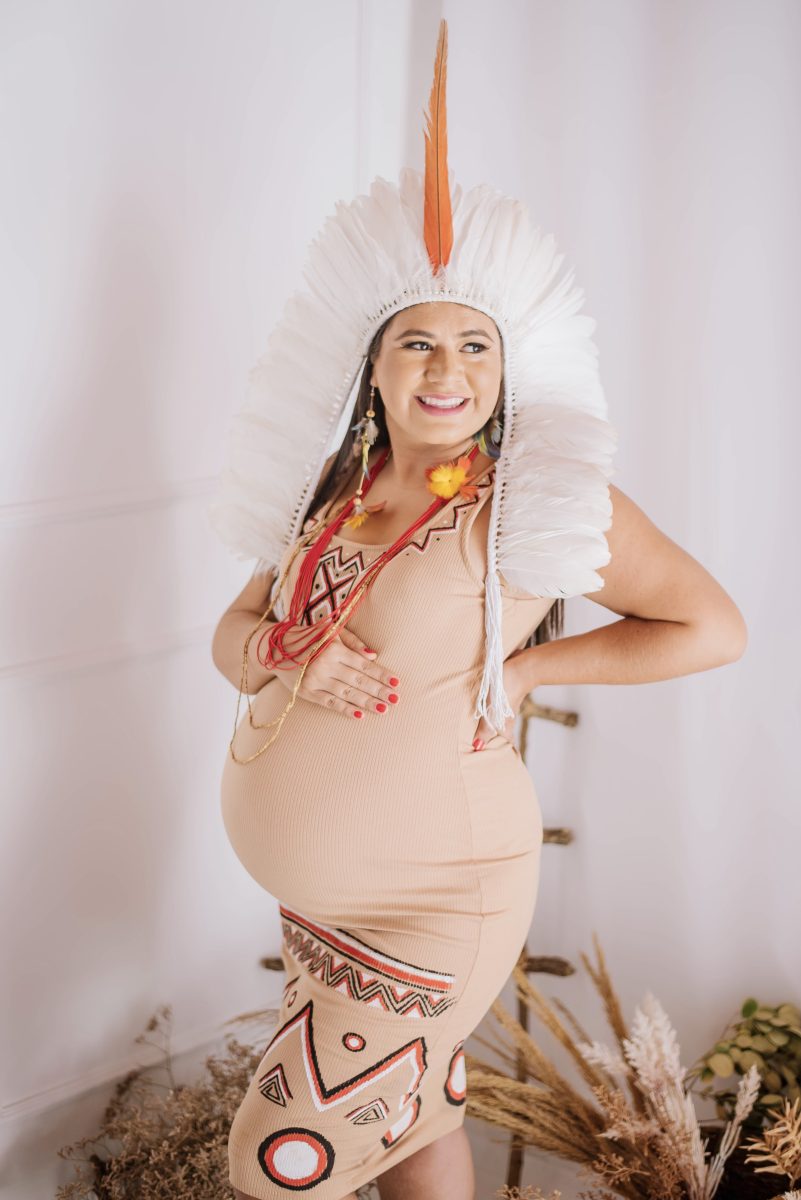 Ensaio de fotos gestante Morro do Paxixi (Foto: Arumi Figueiredo)