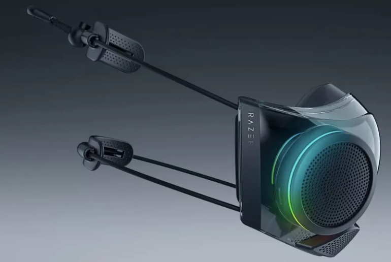 mascara futurista Razer