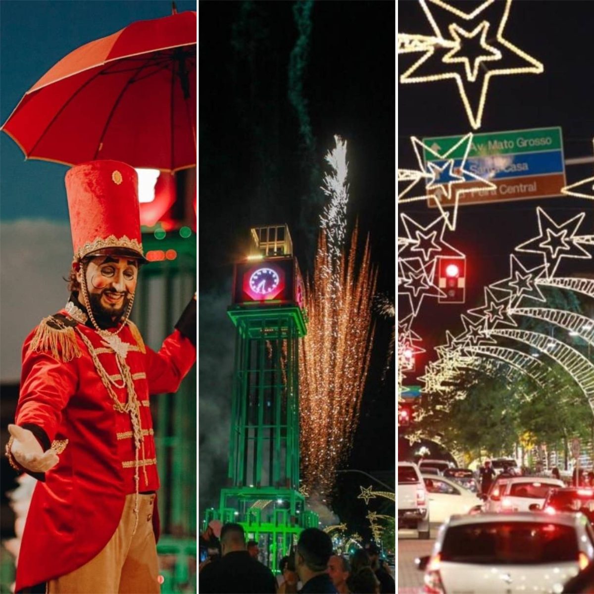 Reviva Natal de Campo Grande atrai famílias para uma das ruas mais importantes da cidade (Fotos: Prefeitura de Campo Grande)