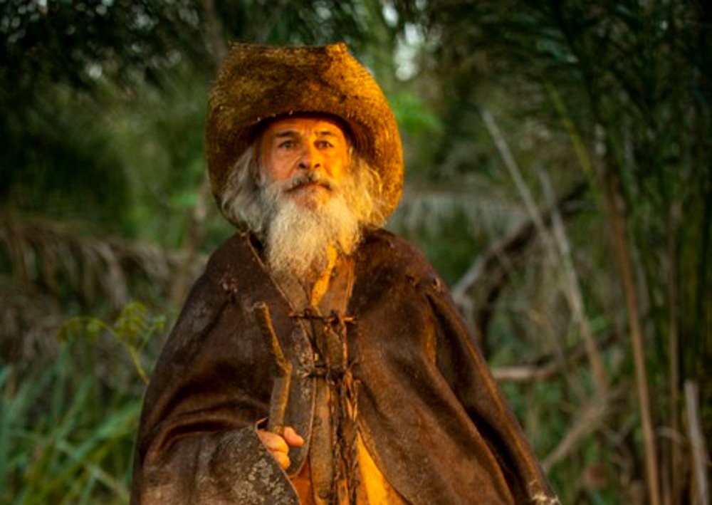 Osmar Prado surgiu pela primeira vez como Velho do Rio (Foto: Divulgação/Rede Globo)